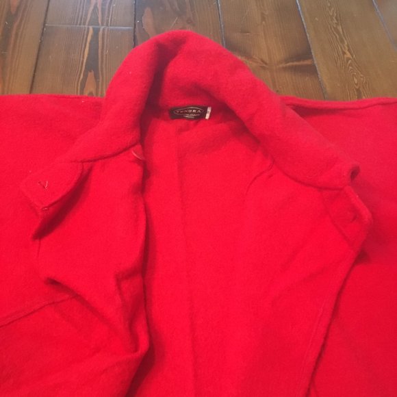 COPY - Vintage OS Tundra Sport Canada Wool Cape Coat Poncho - Picture 5 of 11